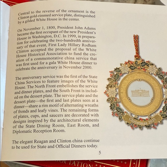 White House Christmas Ornament 2025 - Picture 9 of 10